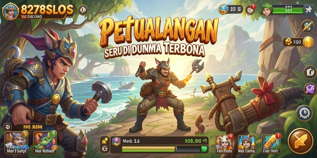 Menampilkan gameplay seru di dunia terbuka 8278SLOTS.