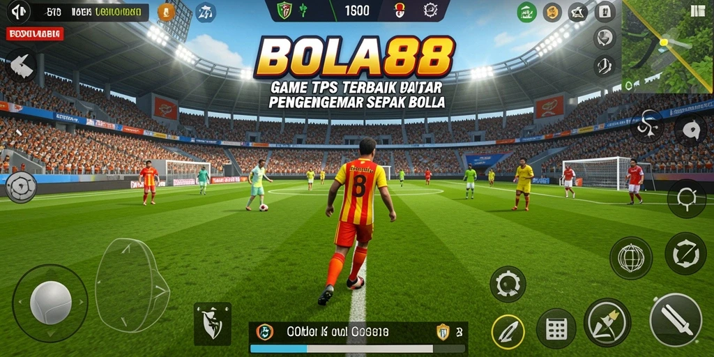 Screenshot BOLA88 menunjukkan aksi mendebarkan di lapangan TPS.