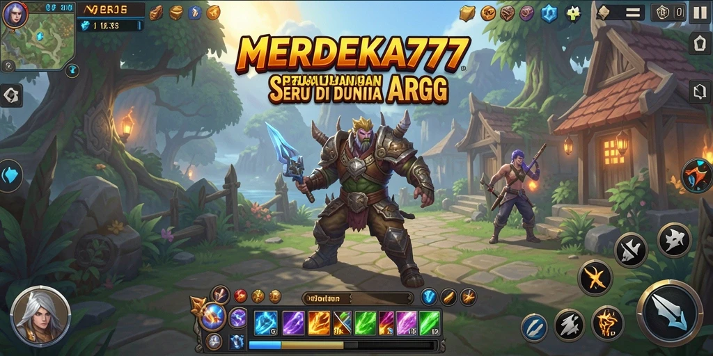 Tampilan gameplay <strong>MERDEKA777</strong> yang penuh aksi dan petualangan seru.