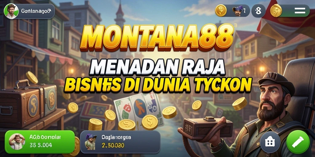 Tampilan gameplay MONTANA88 dengan desain Tycoon yang menarik.