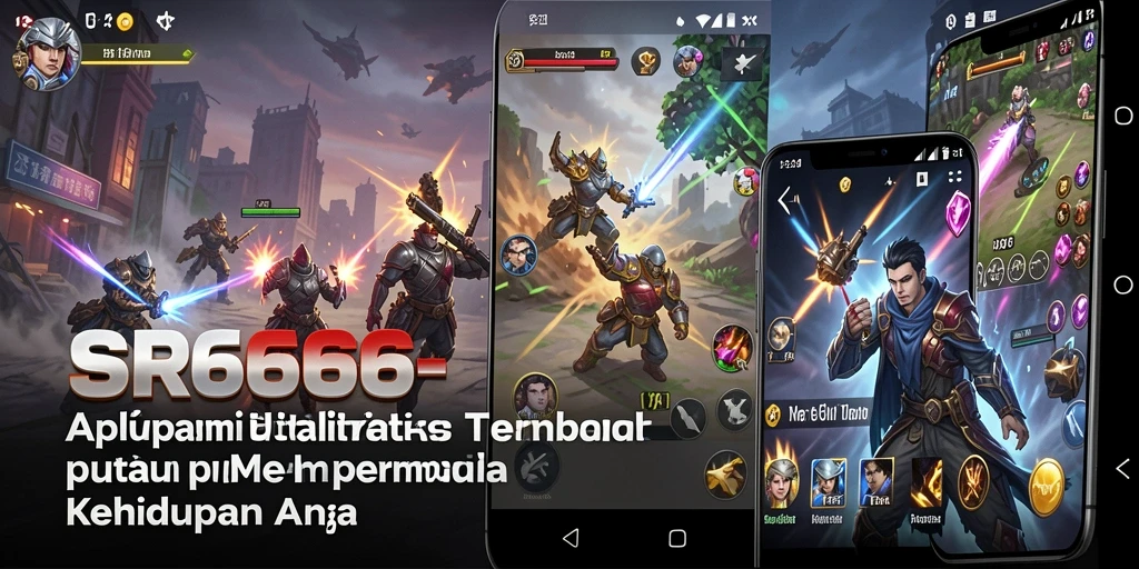 Screenshot SR6666 menunjukkan tampilan antarmuka aplikasi Utility yang modern.
